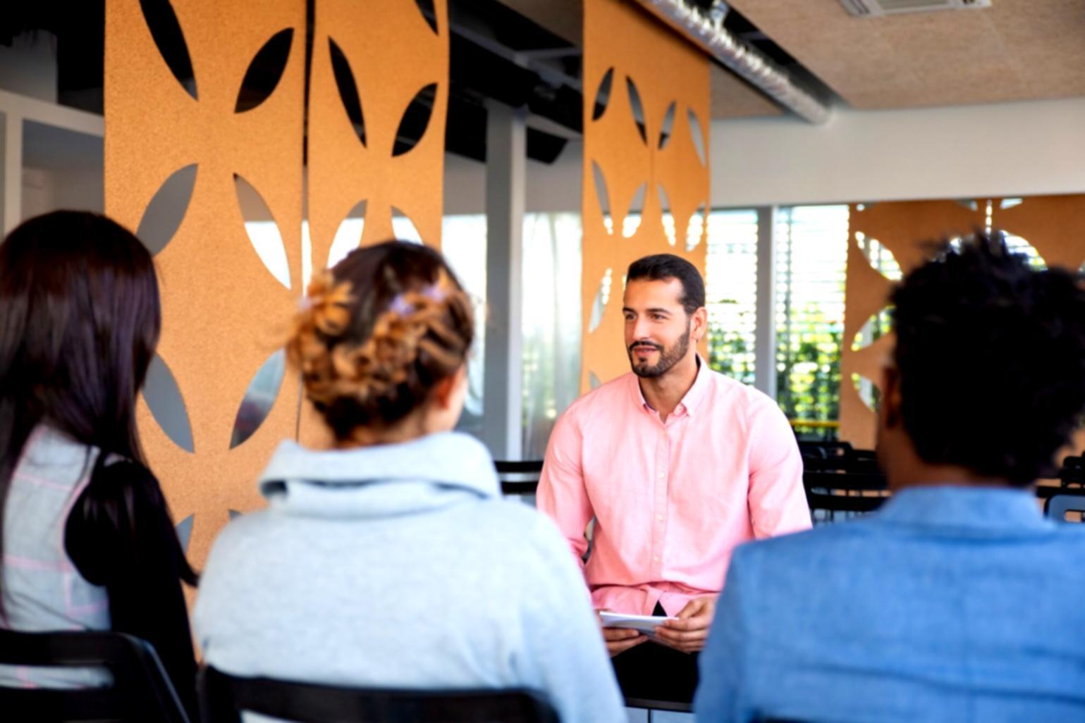 Interactive financial workshop demonstrating budget flexibility techniques